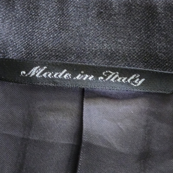 Classic Canali Mr Sid Made In Italy Grey Men's Blazer 💯 Pure Wool 46US  1614019 - Picture 11 of 16